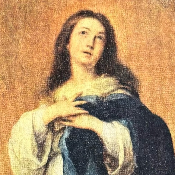 Bartolomé Esteban Murillo The Immaculate Conception Vintage Fine Art Print 30’s - Picture 7 of 7